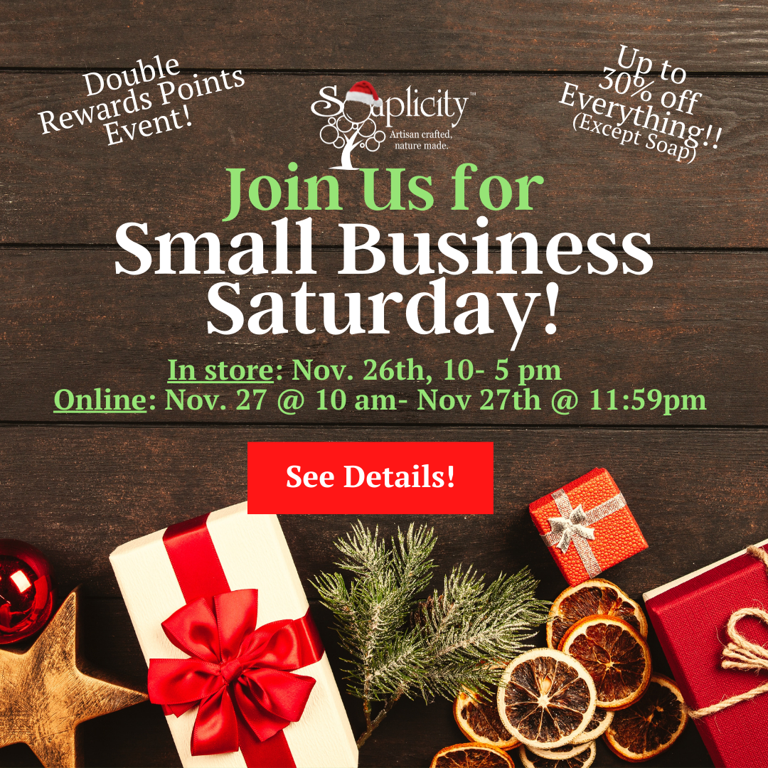 Small Business Saturday Coming November 26, 2022