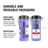 Tiesta Tea Cozy Chai Herbal Tea Canister | Caffeine-Free Chai Loose Leaf Tea | 40-50 Cups