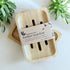 BayGoGreen - Bamboo Rectangular Soap Dish with drain slots