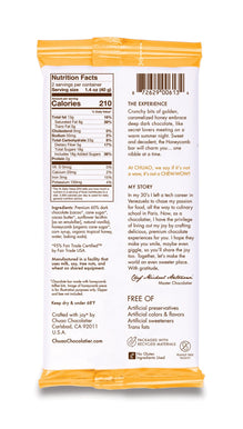 Honeycomb - Chuao Dark Chocolate Bar