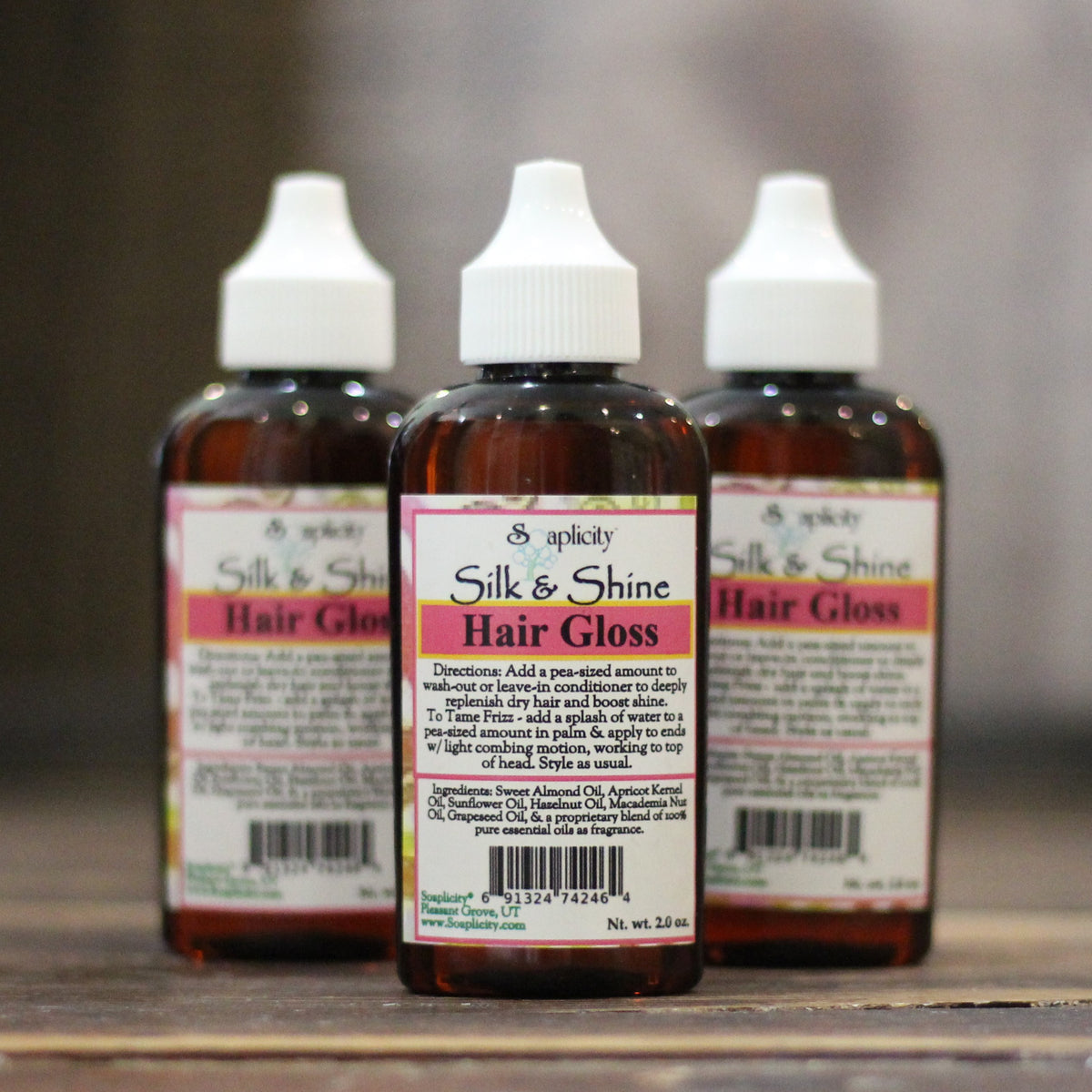 Silk & Shine Hair Gloss Hair Care Soaplicity