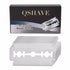 QShave Titanium Double Edge Safety Blades