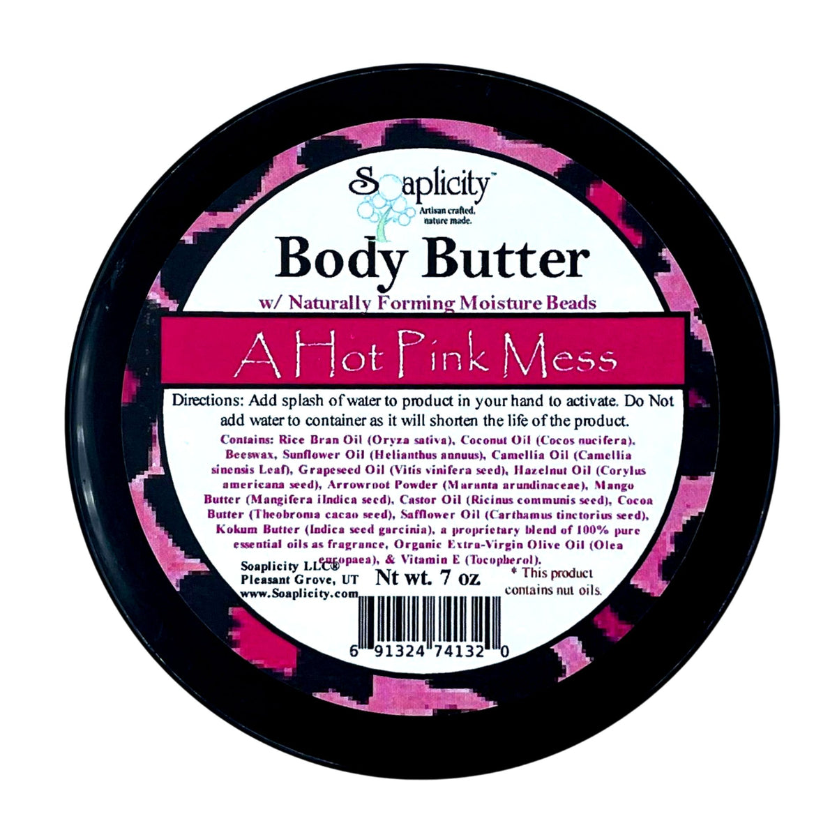 Body Butter - A Hot Pink Mess | Soaplicity