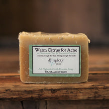 Warm Citrus for Acne Soap Bar