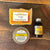 Bearded Trio Gift Set with Hard Wired Beard Oil, Balm, & Body Soap Bar