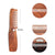 BlueZoo Wooden Beard Mustache Folding Pocket Comb with Case
