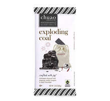 Exploding Coal - Chuao Dark Chocolate Bar